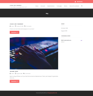 FlashSkyThunder presentation
